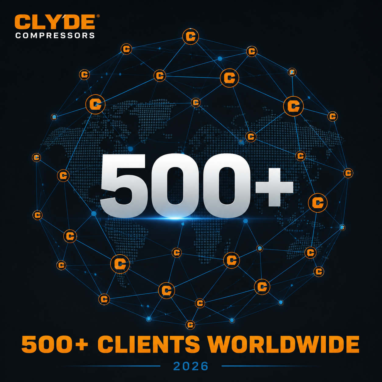 500+ clients worldwide — 2026