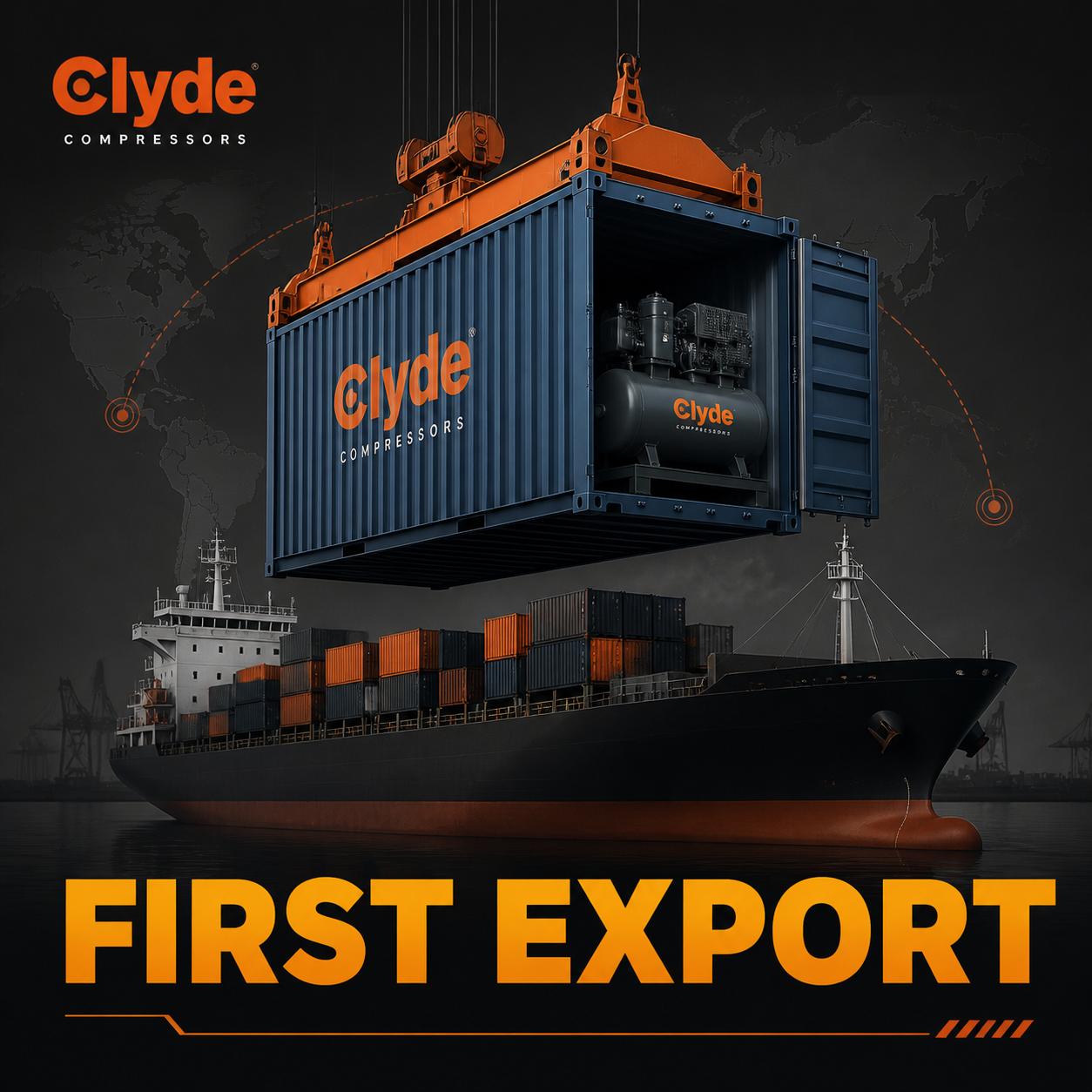 First export milestone — 2024